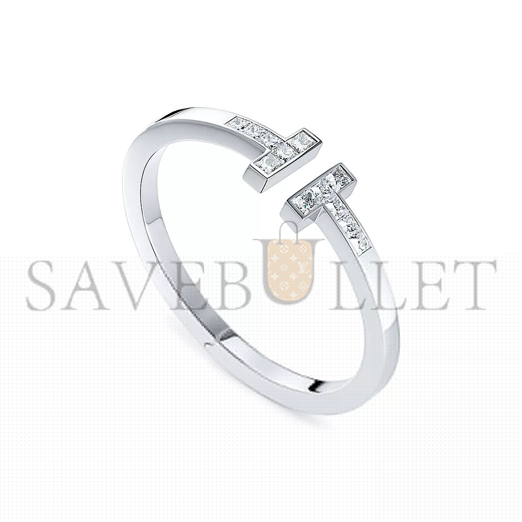 T*f*ny t princess-cut diamond square bracelet 60010801